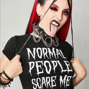 Dolls kill XS Crop top